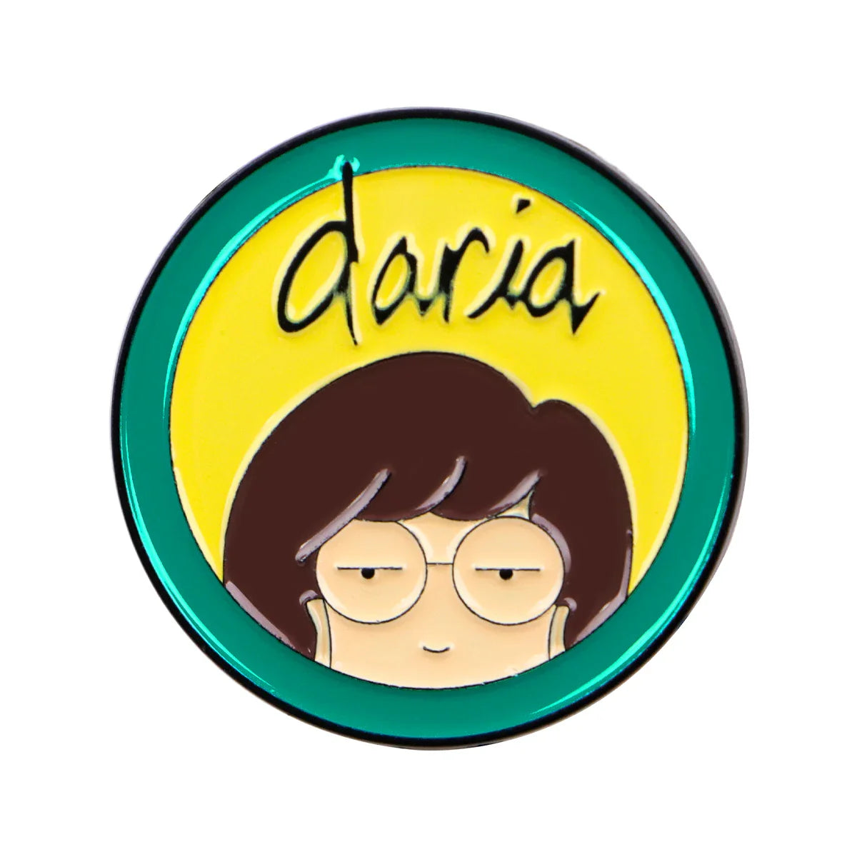 Jane & Daria Enamel Pin 1