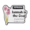 Jannah Is The Goal Enamel Pin 1