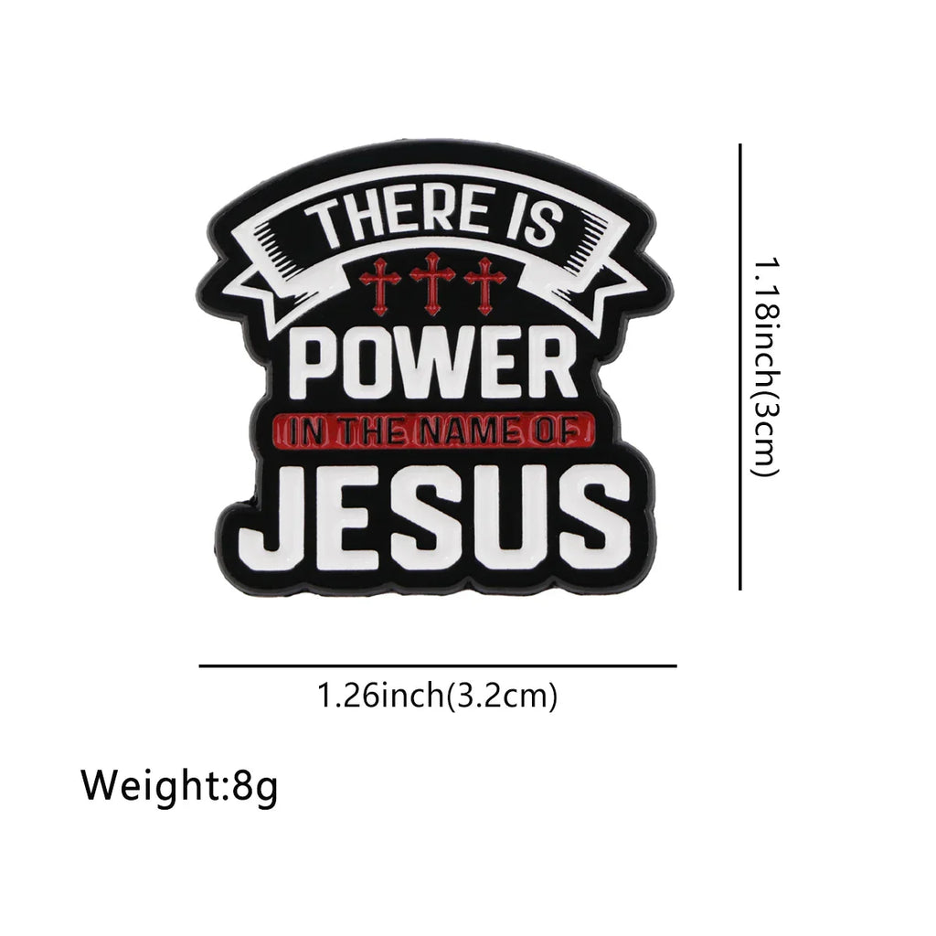 Jesus Enamel Pin 1