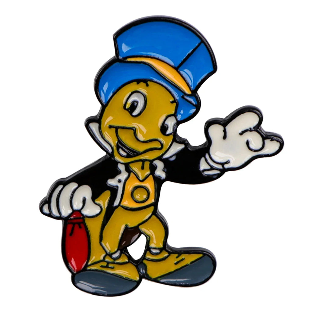 Jiminy Cricket Enamel Pin 1