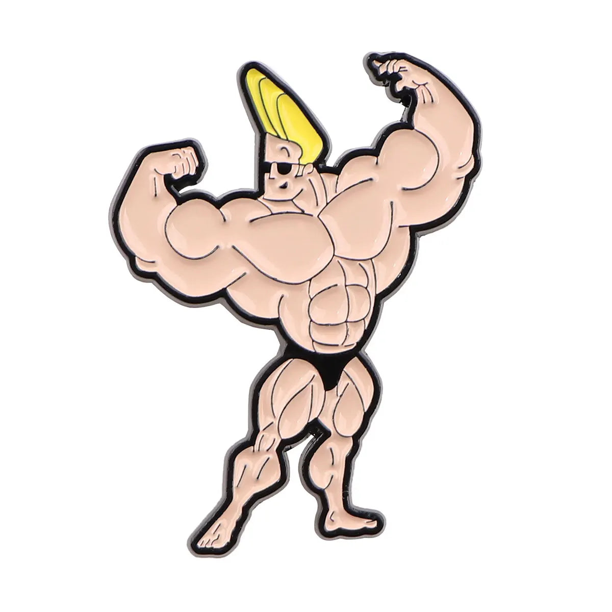 Johnny Bravo Enamel Pin 1