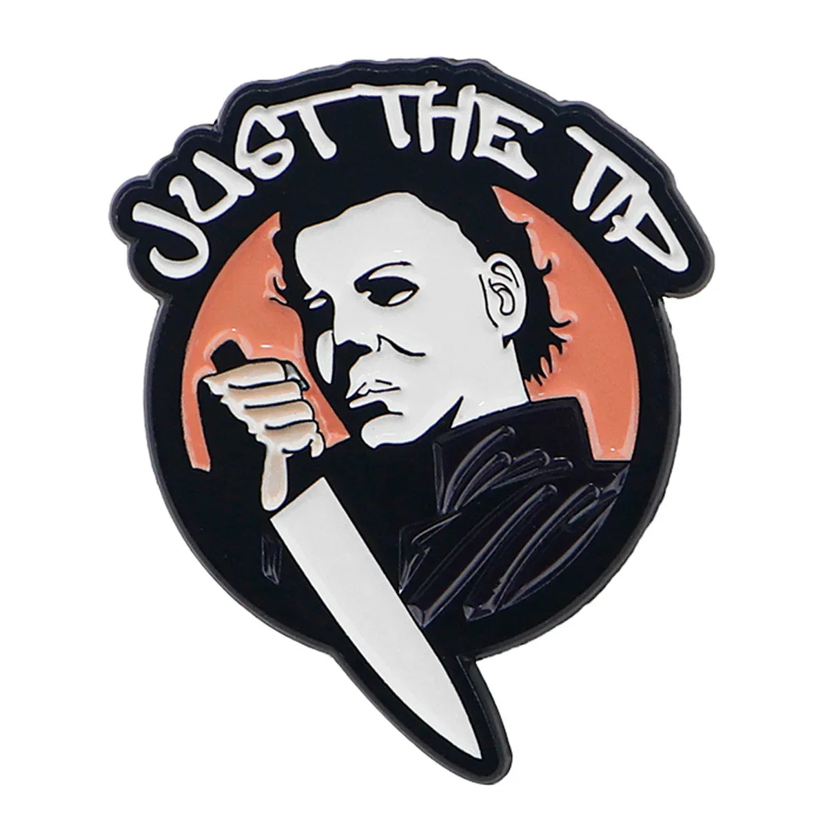 Just The Tip Enamel Pin 1