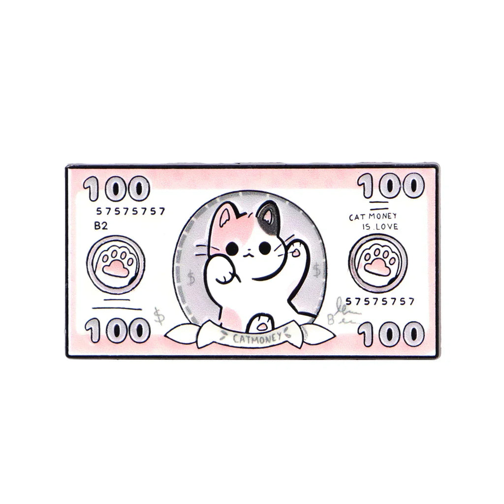 Kawaii Cat Enamel Pin Cute Animal Brooch Pines Lapel Pins Badge on Backpack Clothing Accessories Cartoon Jewelry