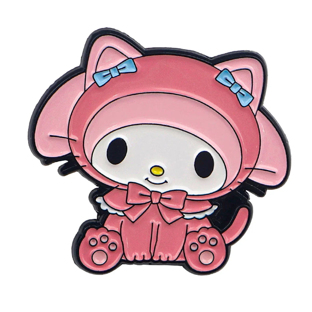 Kawaii Cat Enamel Pin 4 / MULTI
