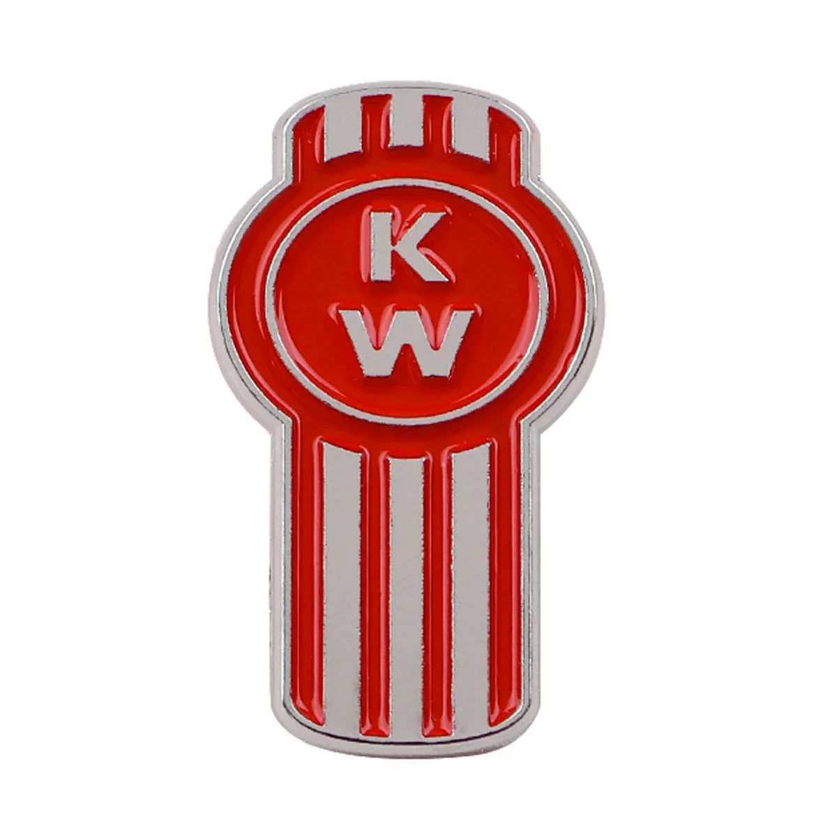 Kenworth Trucks KW Sign Emblem Logo Classic Car Enamel Pin 1 / 1