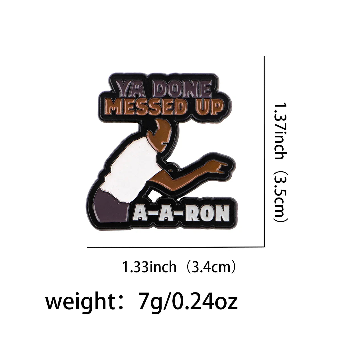 Key & Peele Enamel Pin 1