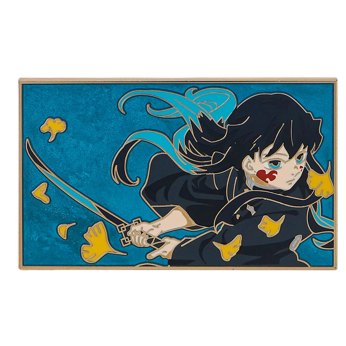 Kimetsu no Yaiba Muichiro Tokito Chibi Enamel Pin 1 / MULTI