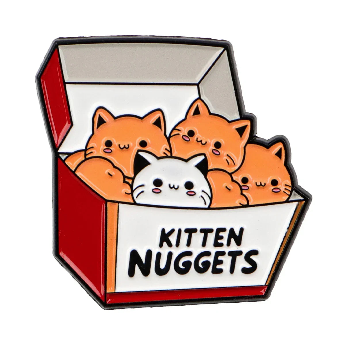 Kitten Nuggets Enamel Pin 1