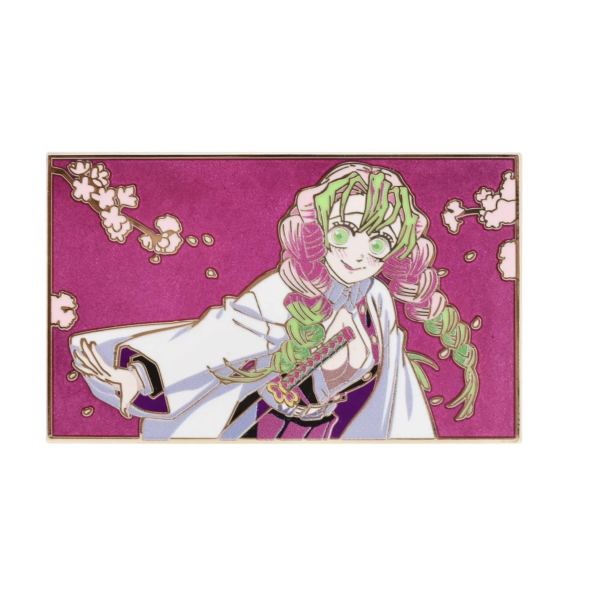 Kochou Shinobu & Kanroji Mitsuri Enamel Pin 2 / MULTI