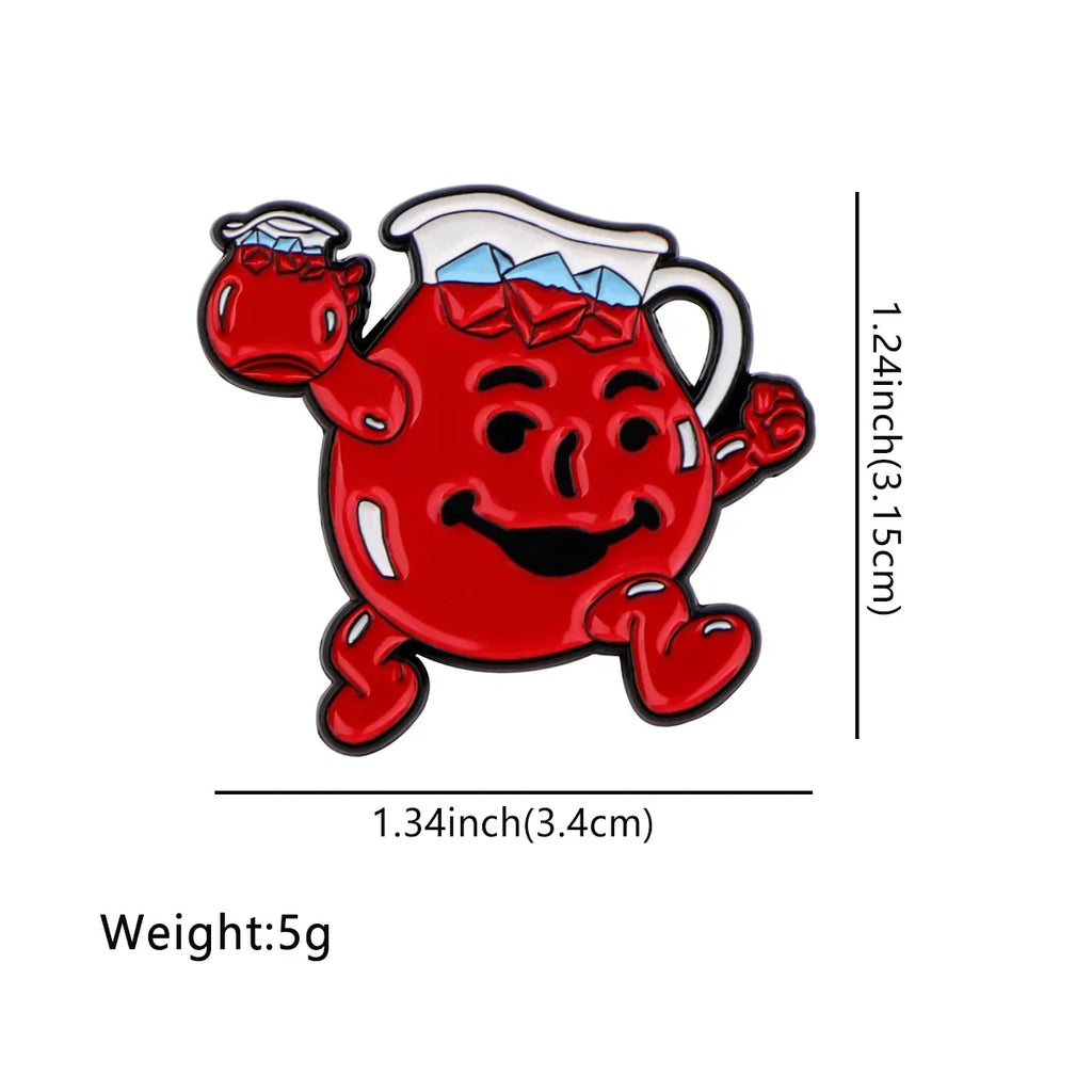 Kool aid Guy Enamel Pin 1