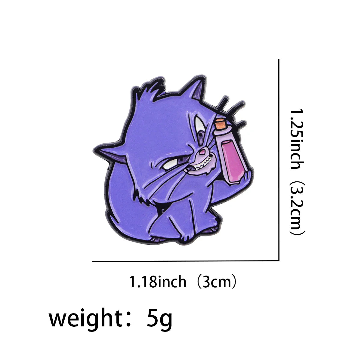 Kuzco Cat Enamel Pin 1