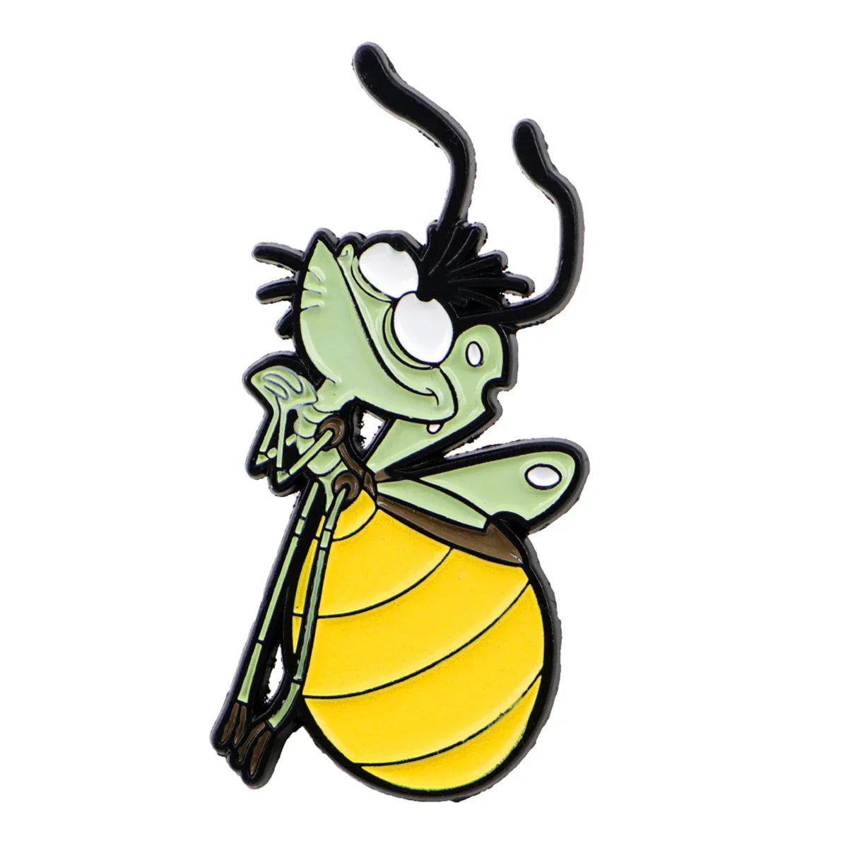 Lemon Firefly Enamel Pin 1