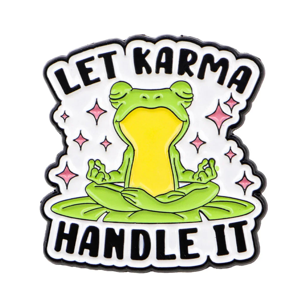 Let Karma Handle It Enamel Pin 1