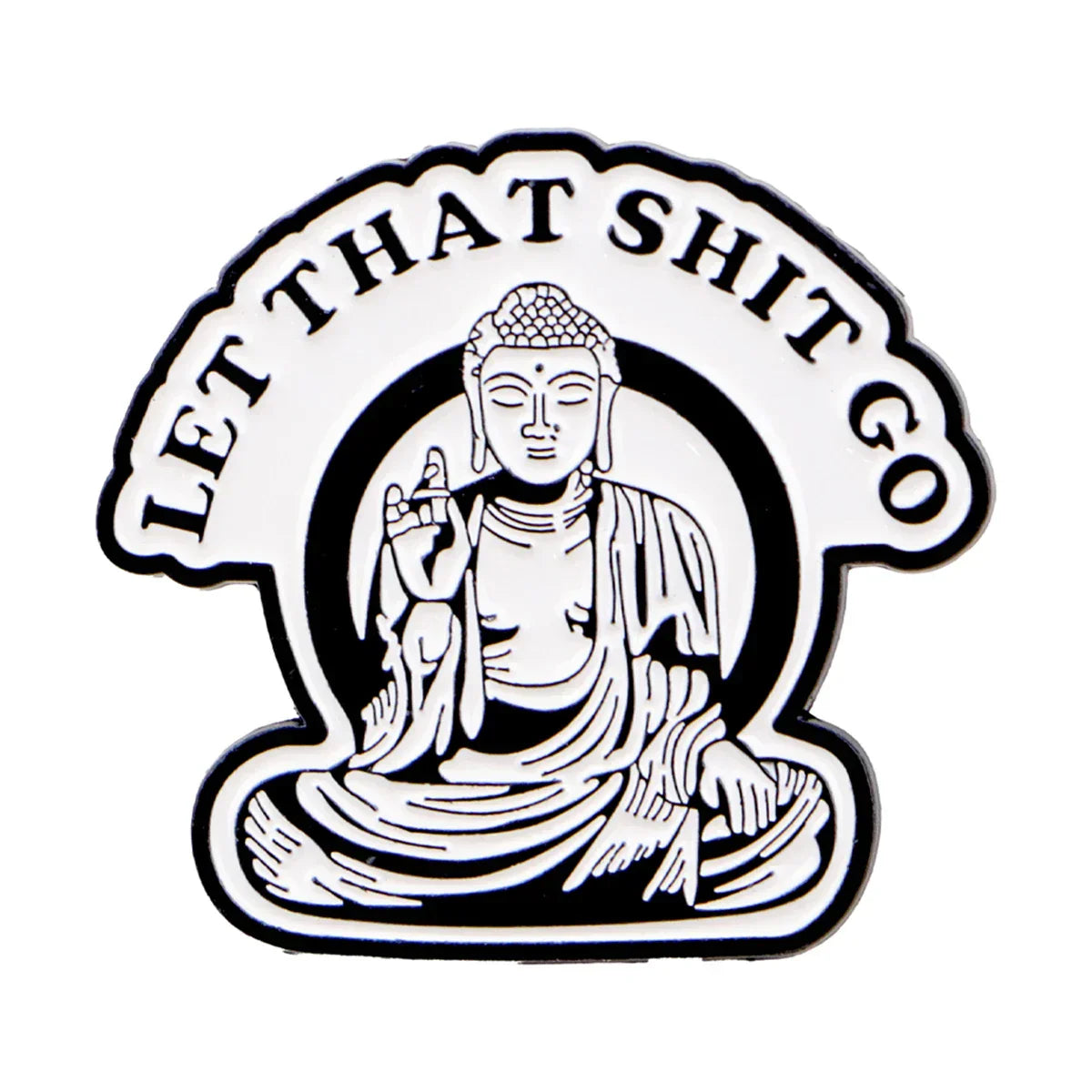 Yoga Enamel Pin Humorous Quotes Brooch Pines Lapel Pins Badge on Backpack Clothing Accessories Funny Jewelry Friends