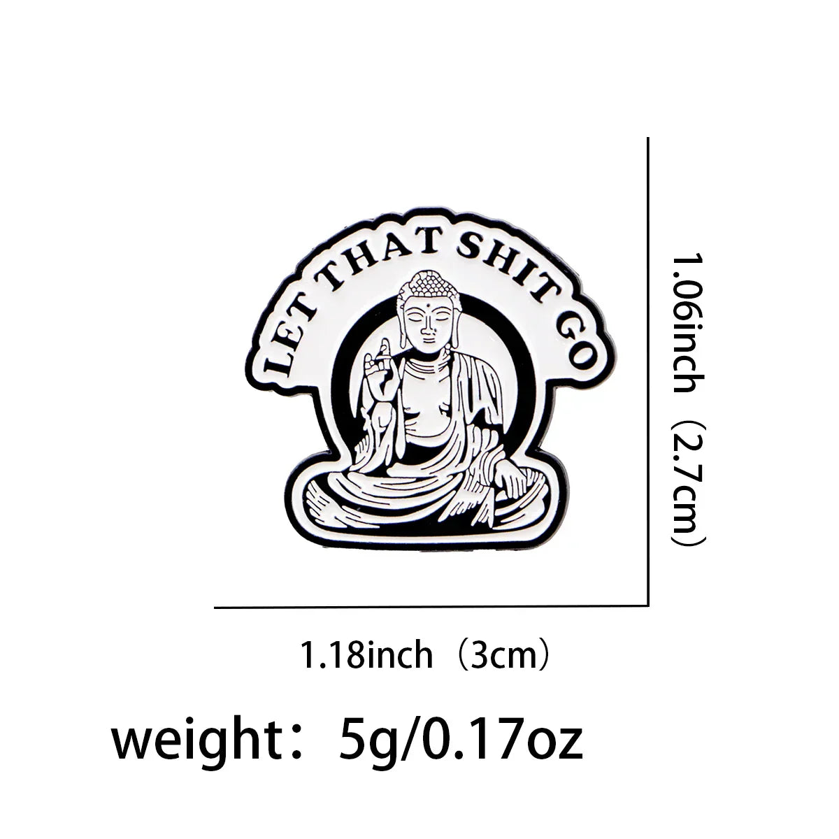 Yoga Enamel Pin Humorous Quotes Brooch Pines Lapel Pins Badge on Backpack Clothing Accessories Funny Jewelry Friends