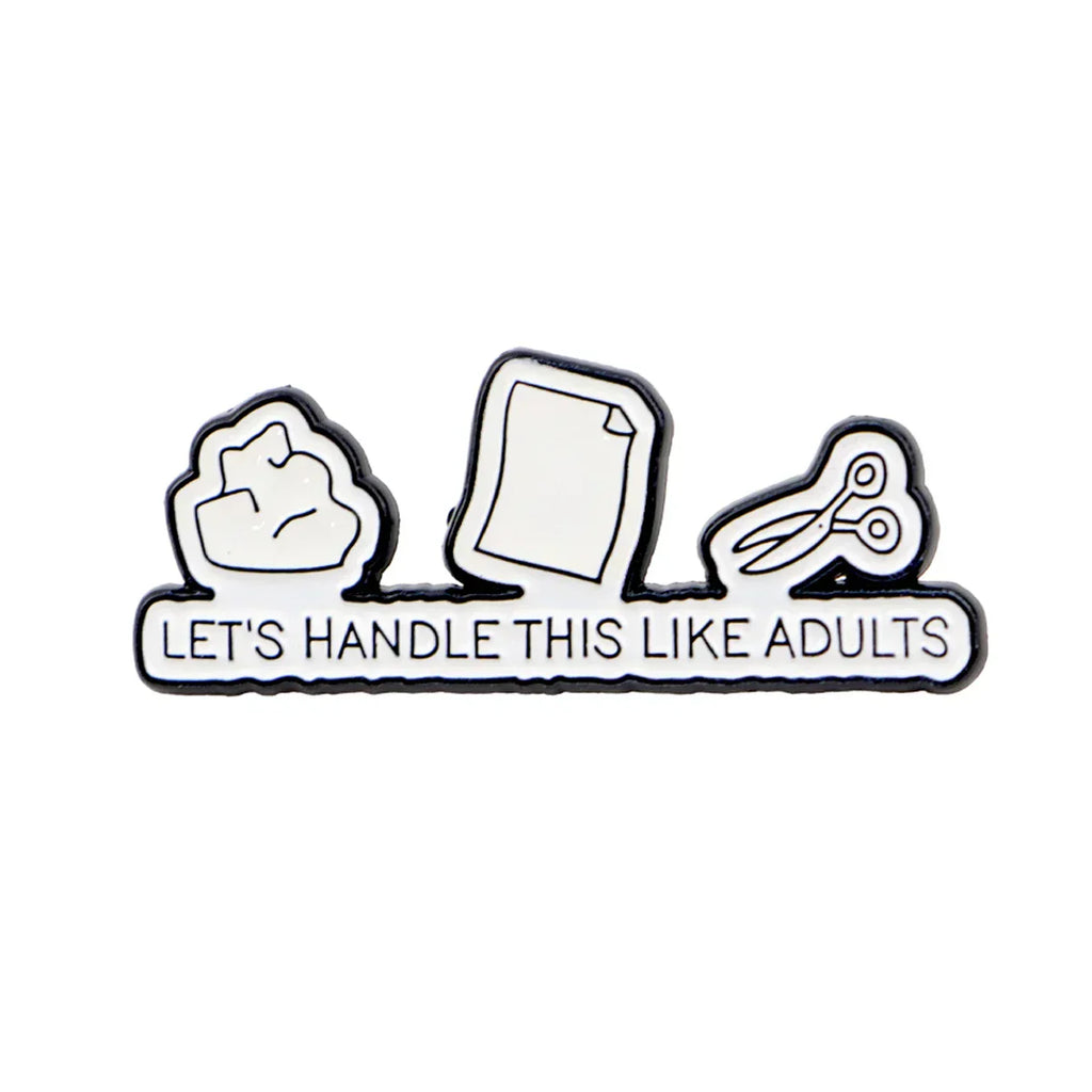 Adult Quotes Enamel Pin Game Brooch Pines Lapel Pins Badge on Backpack Clothing Accessories Funny Jewelry Friends Gifts