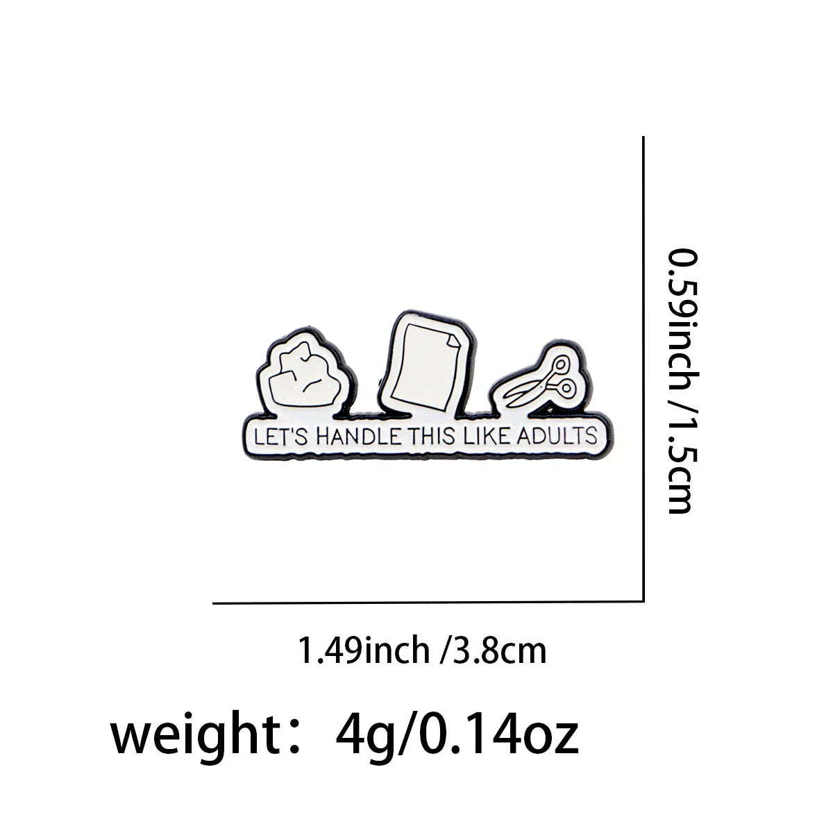 Adult Quotes Enamel Pin Game Brooch Pines Lapel Pins Badge on Backpack Clothing Accessories Funny Jewelry Friends Gifts