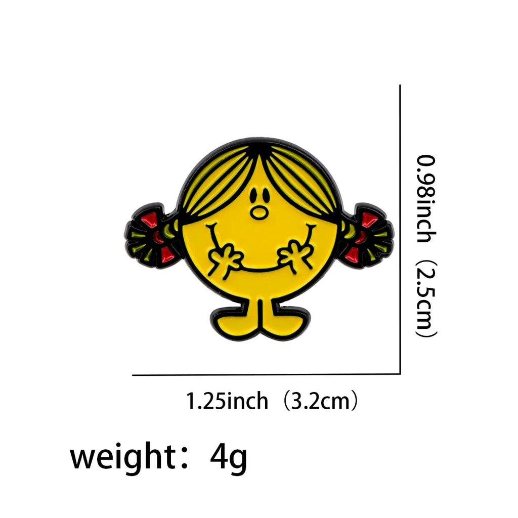 Little Miss Enamel Pin 1