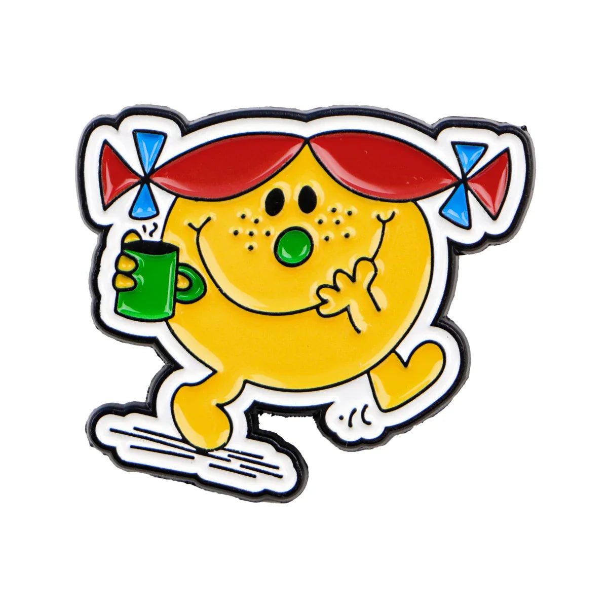 Little Miss Sunshine & Little Miss Giggles Enamel Pin 1