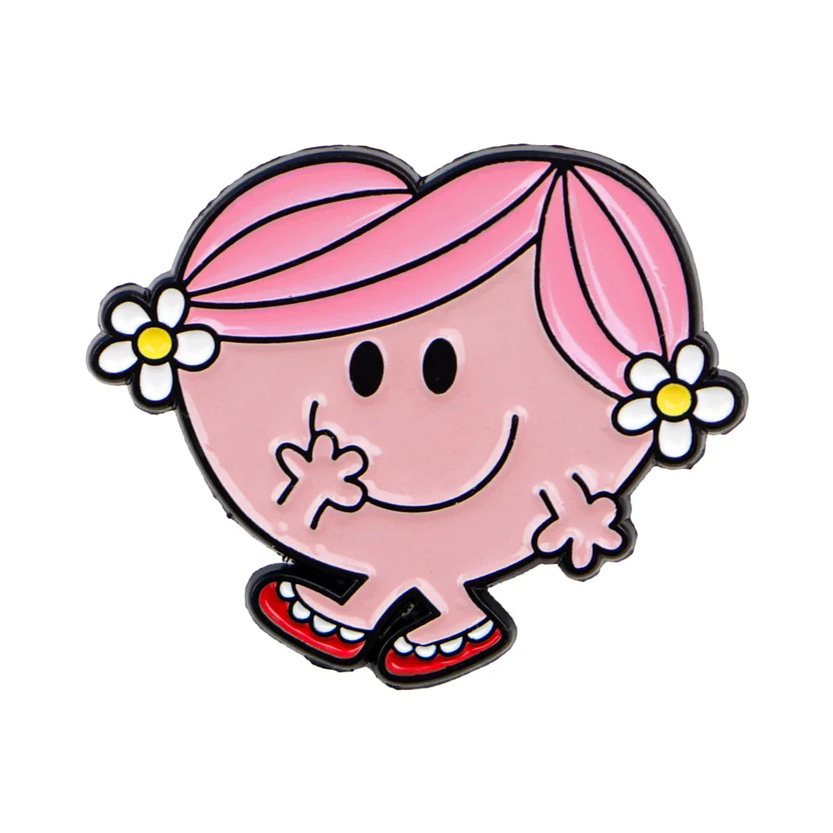 Little Miss Sunshine & Little Miss Giggles Enamel Pin 2