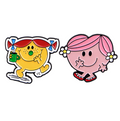 Little Miss Sunshine & Little Miss Giggles Enamel Pin 3