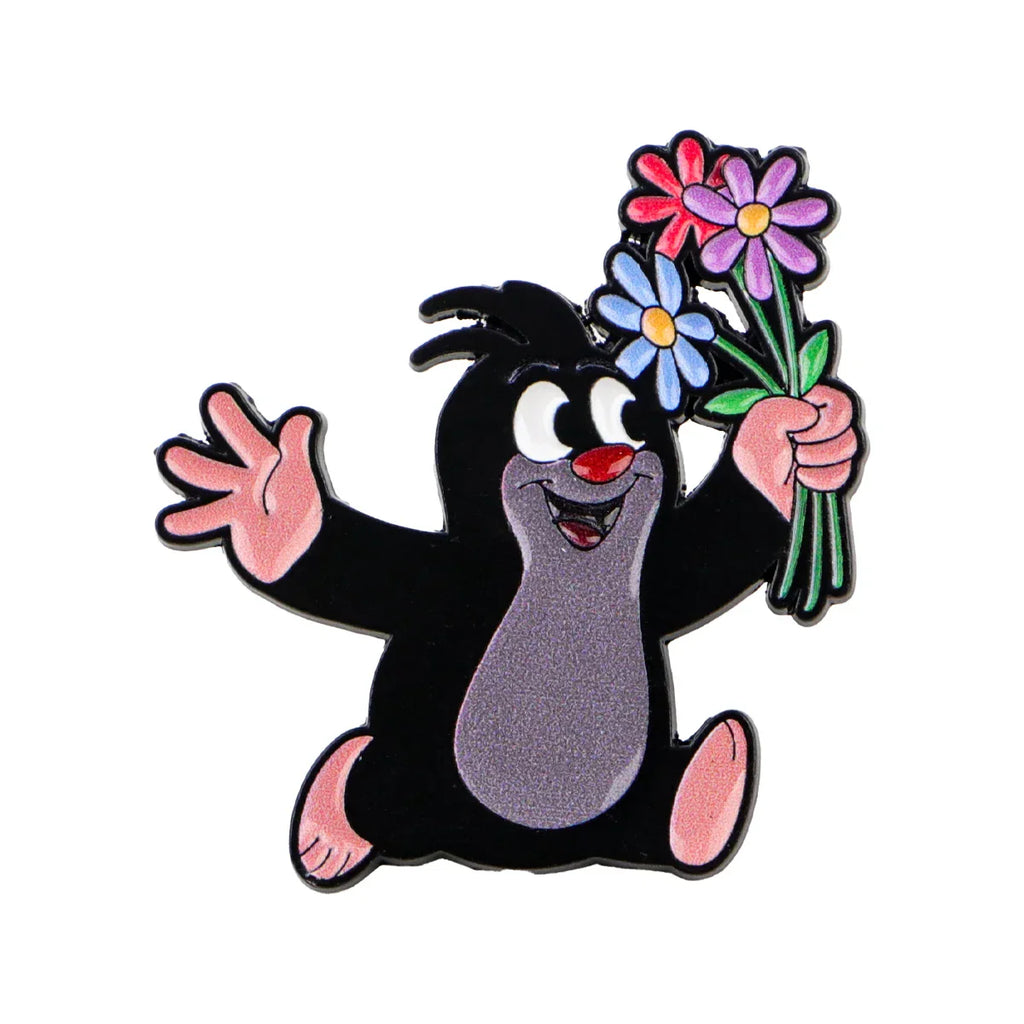 Funny Little Mole Enamel Pin Cute Animal Brooch Pines Lapel Pins Badge on Backpack Clothing Accessories Cartoon Jewelry