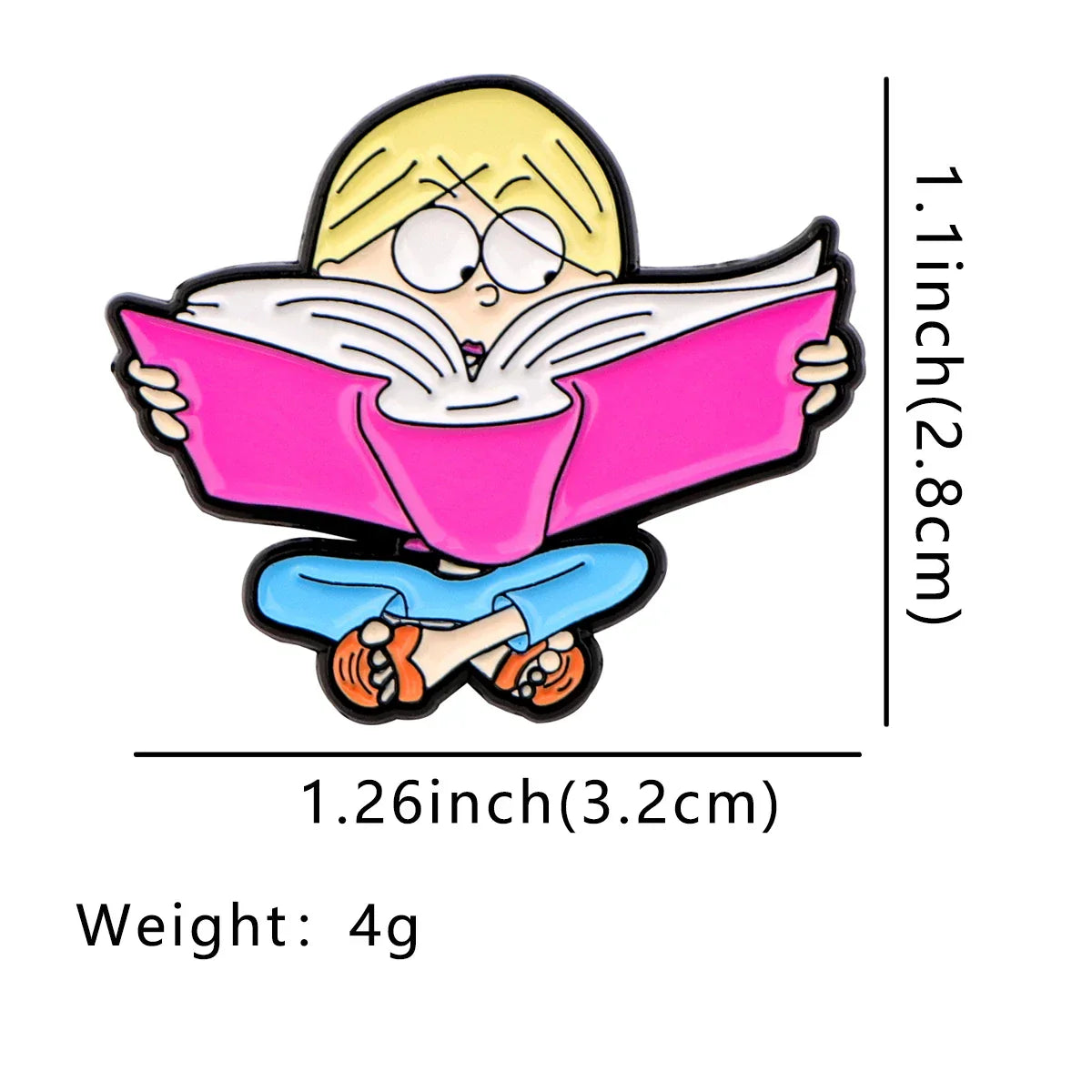 Lizzie Mcguire Enamel Pin 1