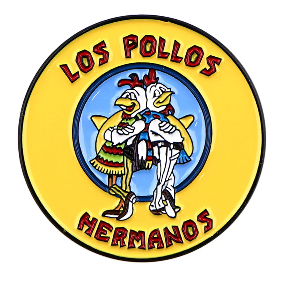 Los Pollos Hermanos Enamel Pin 1