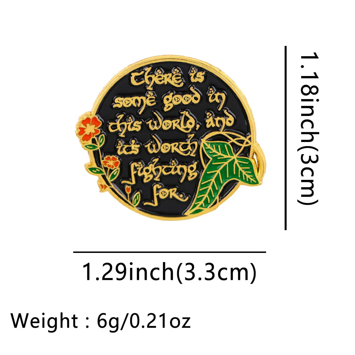 Vintage Green Leaves Enamel Pins Collect Metal Brooch Backpack Hat Bag Collar Lapel Badge Jewelry Accessories Movie