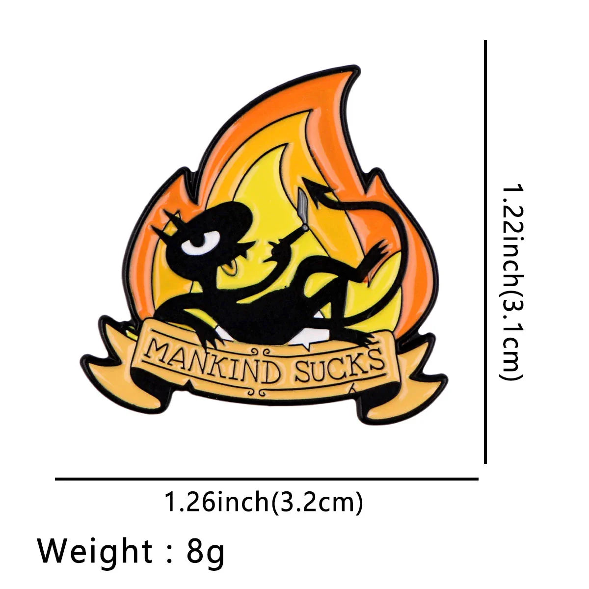 Luci Enamel Pin 1