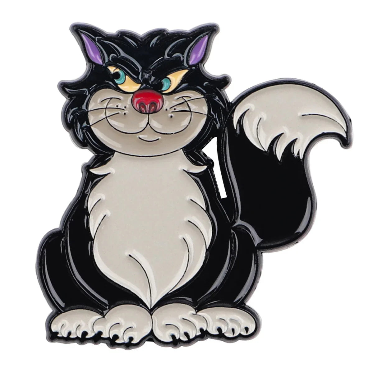Lucifer Cat Enamel Pin 1
