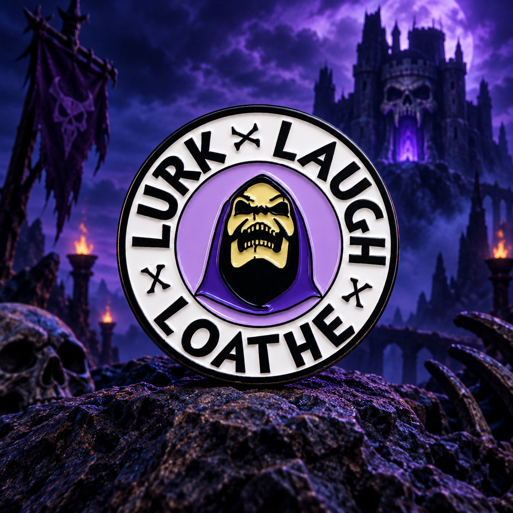 Alfiler de Skeletor «Acechar, reír, detestar»