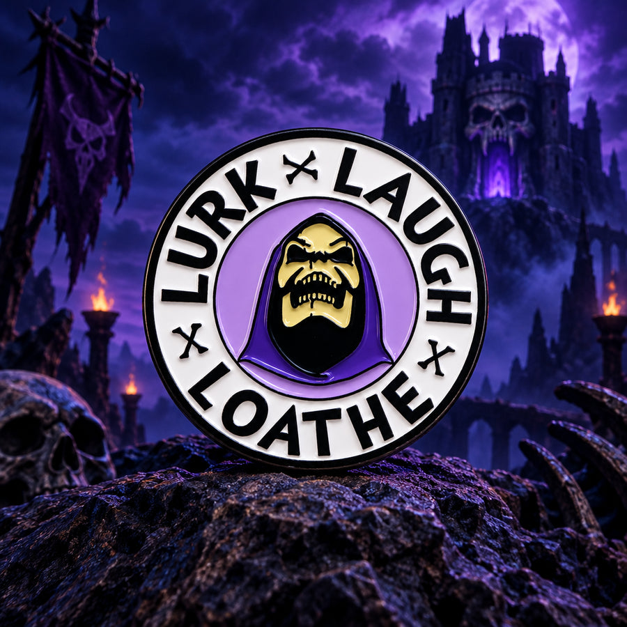 Alfiler de Skeletor «Acechar, reír, detestar»