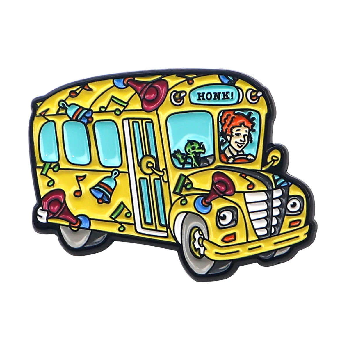 Magic School Bus Enamel Pin 1