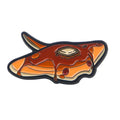Manta Ray Pancake Enamel Pin 1 / MULTI