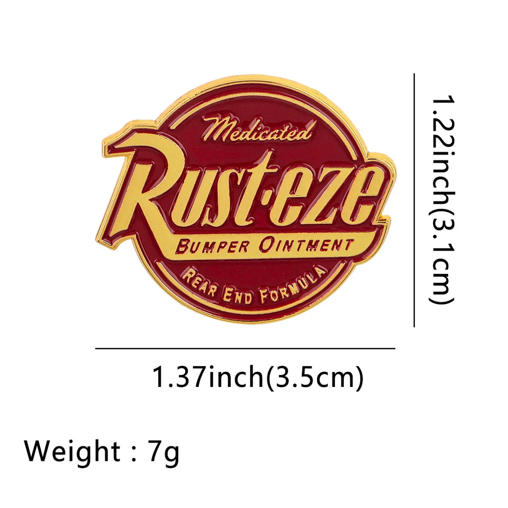 Medicated Rusteze Bumper Ointment Rear End Formula Enamel Pin 1 / MULTI