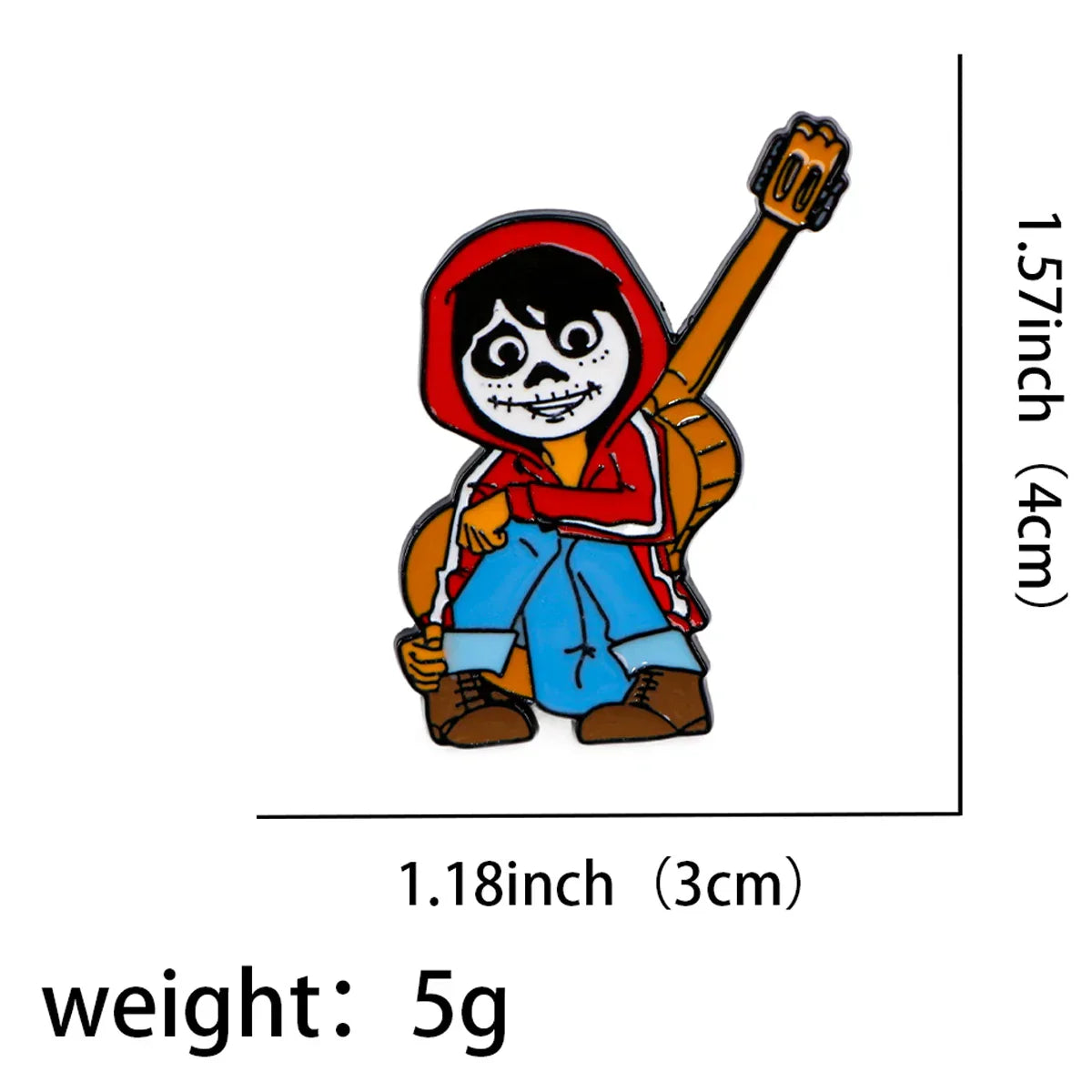 Mexican Coco Miguel Enamel Pin 1