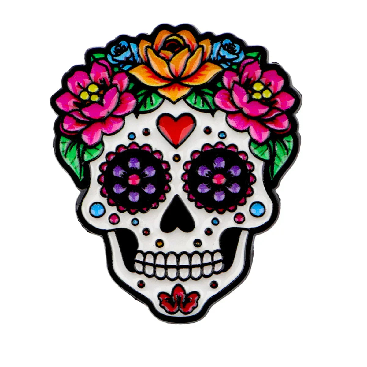 Mexican Skeleton Enamel Pin Punk Brooch Pines Lapel Pins Badge on Backpack Clothing Accessories Fashion Jewelry Friends