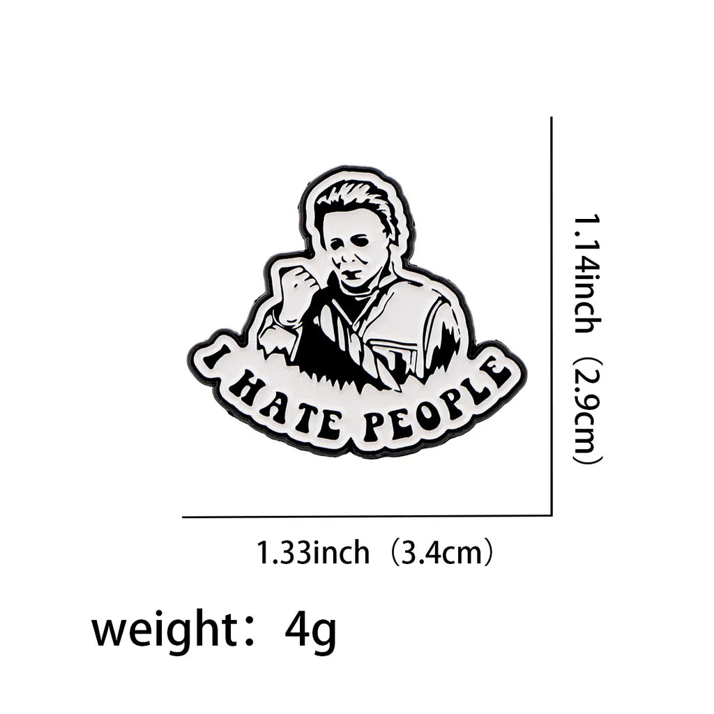 Michael Myers Halloween Enamel Pin 1 / MULTI