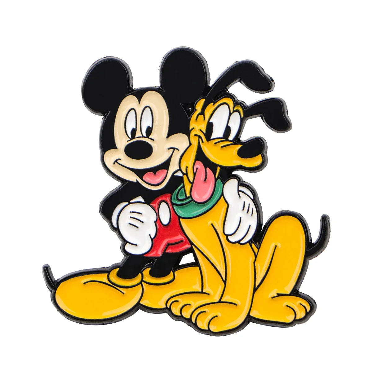 Mickey and Pluto Enamel Pin 1