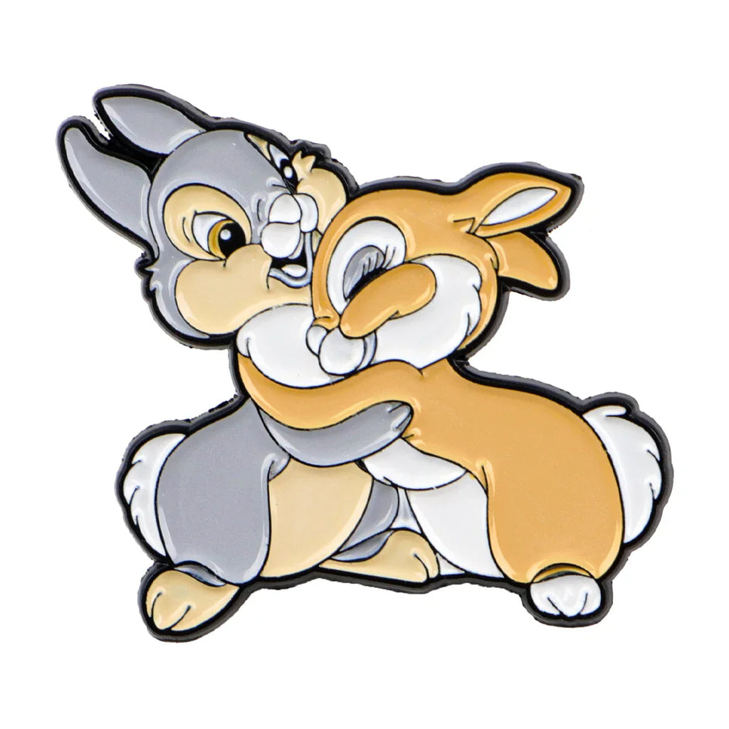 Miss Bunny & Thumper Enamel Pin 1