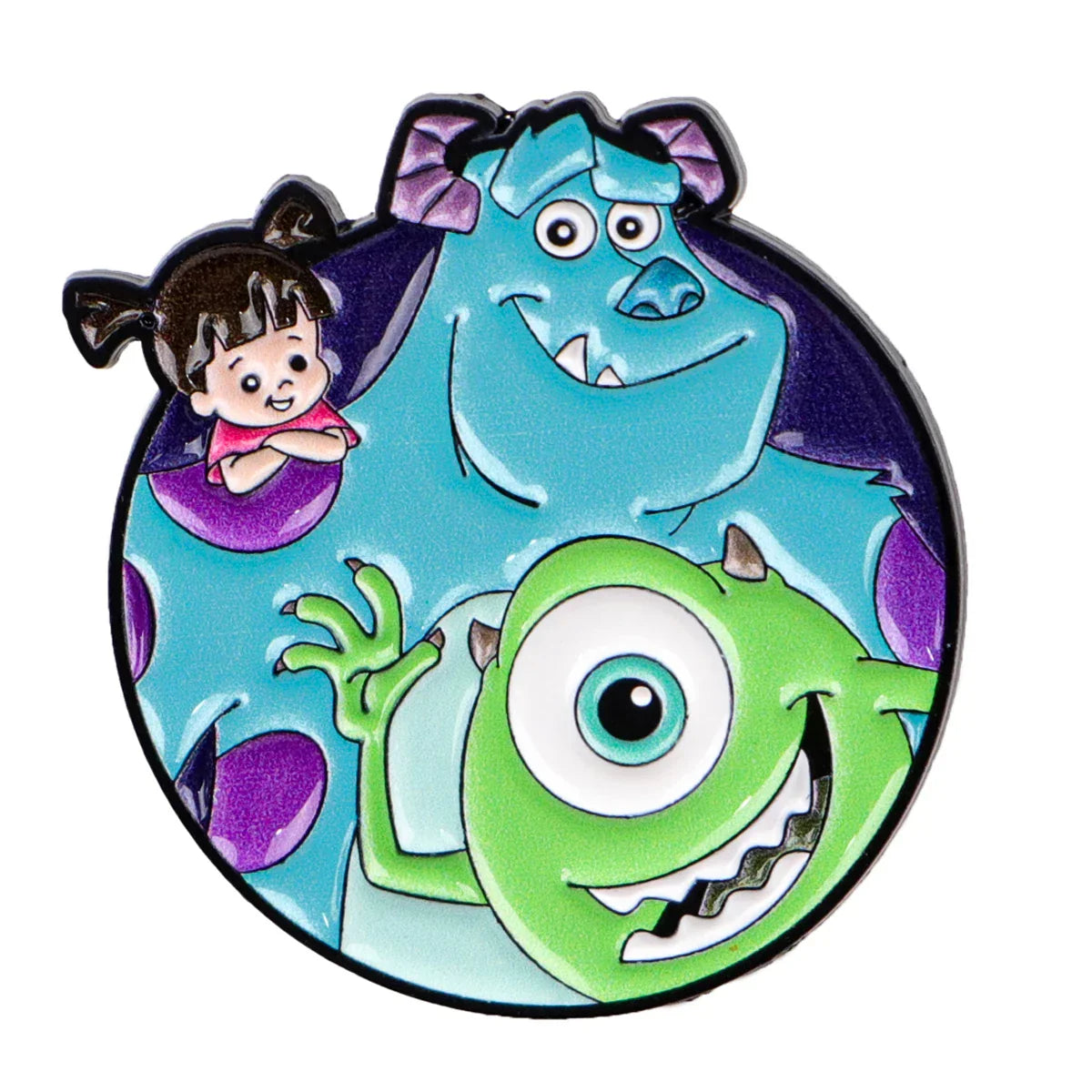 Monsters Inc Enamel Pin 1