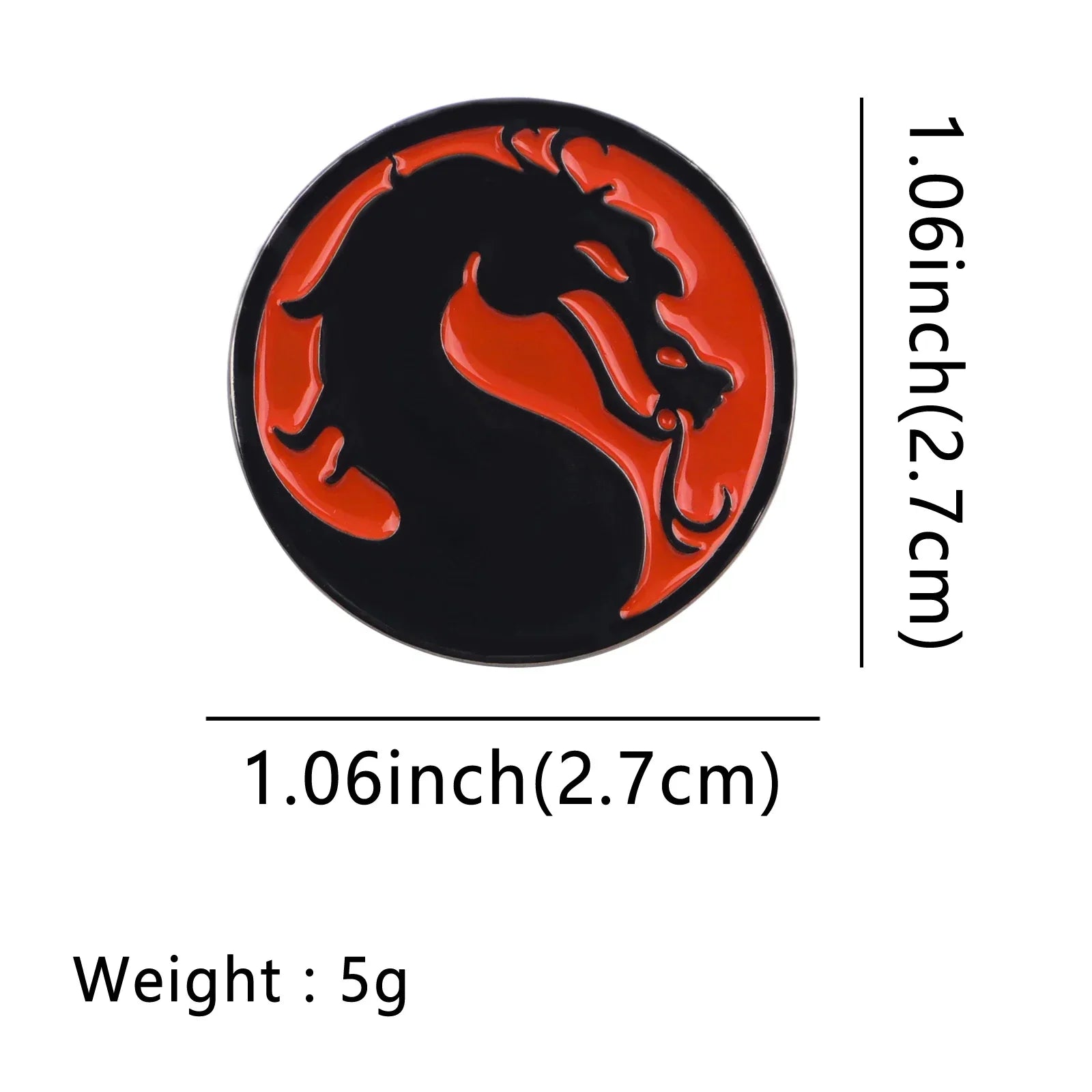 Mortal Kombat Enamel Pin 1 / 1