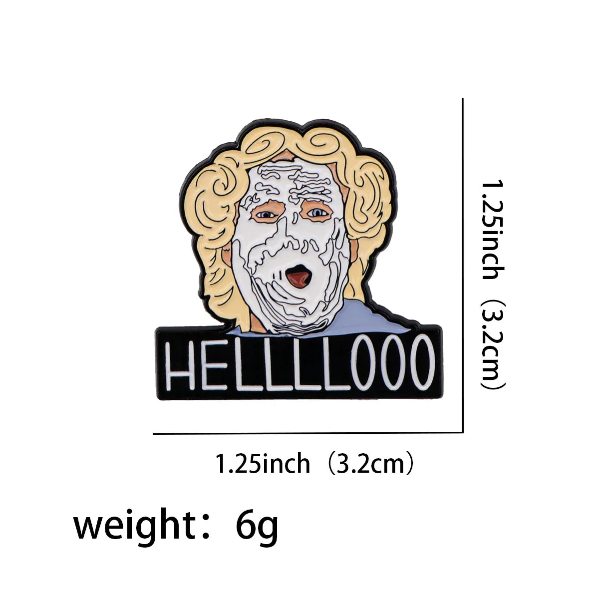 Mrs. Doubtfire ’Hello!’ Enamel Pin 1 / MULTI