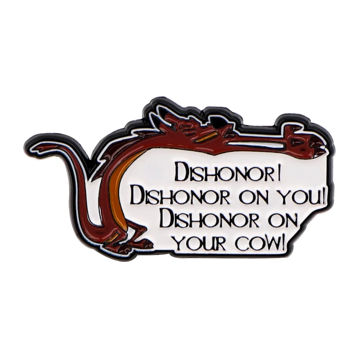 Mulan Mushu Enamel Pin 1 / MULTI