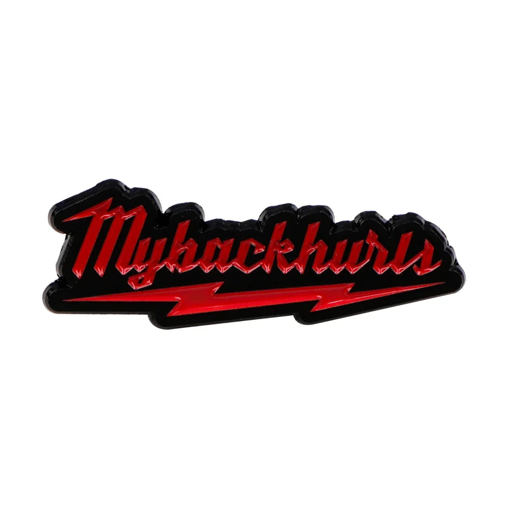 My Back Hurts Enamel Pin 1