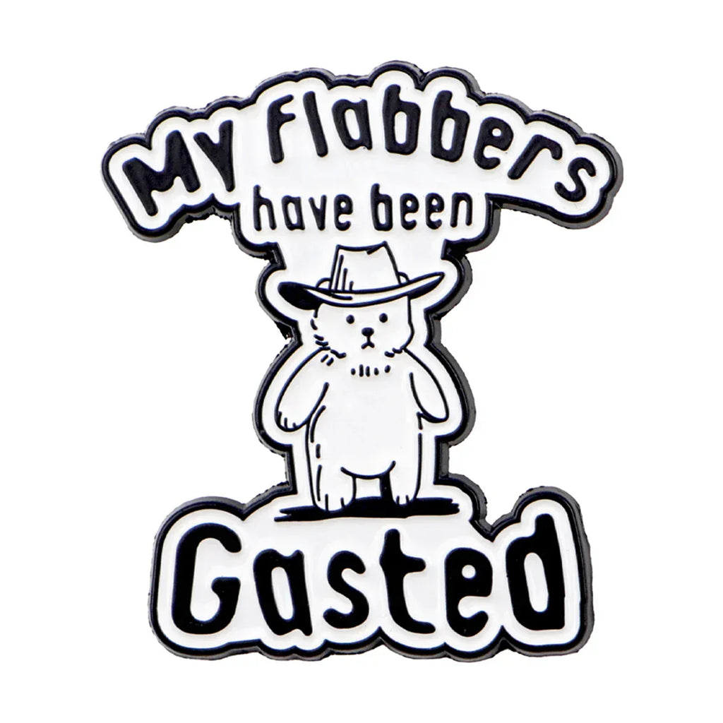 Cute Bear Enamel Pin Humorous Quotes Brooches for Women Men Lapel Pins Badges Clothes Accessories Funny Jewelry Friends