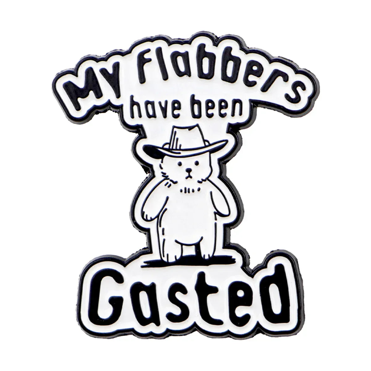 Cute Bear Enamel Pin Humorous Quotes Brooches for Women Men Lapel Pins Badges Clothes Accessories Funny Jewelry Friends