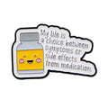 Medaical Enamel Pin Medication Brooch Pines Lapel Pins Badge on Backpack Clothing Accessories Fashion Jewelry Nurse
