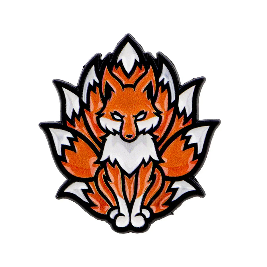 Angry Cartoon Fox Enamel Pin Lapel Pins for Backpacks Brooches for Women Fashion Jewelry Accessories Friends Gift - 1